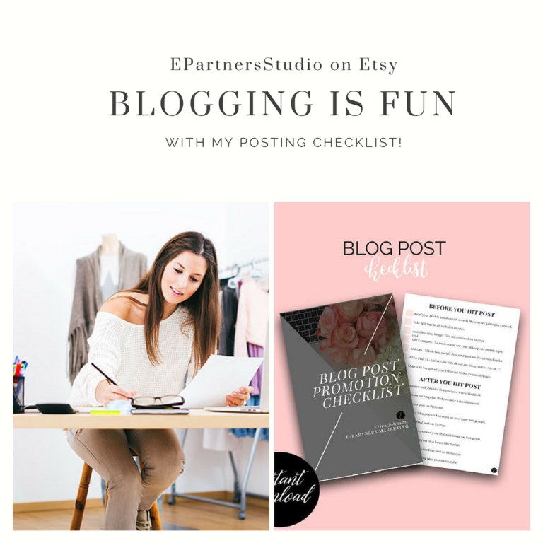 Blog Posting Checklist - Blogging Checklist